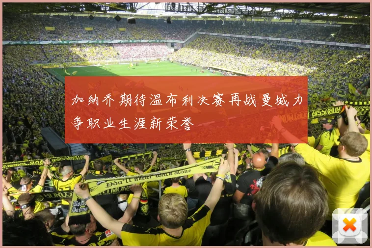 加纳乔期待温布利决赛再战曼城力争职业生涯新荣誉